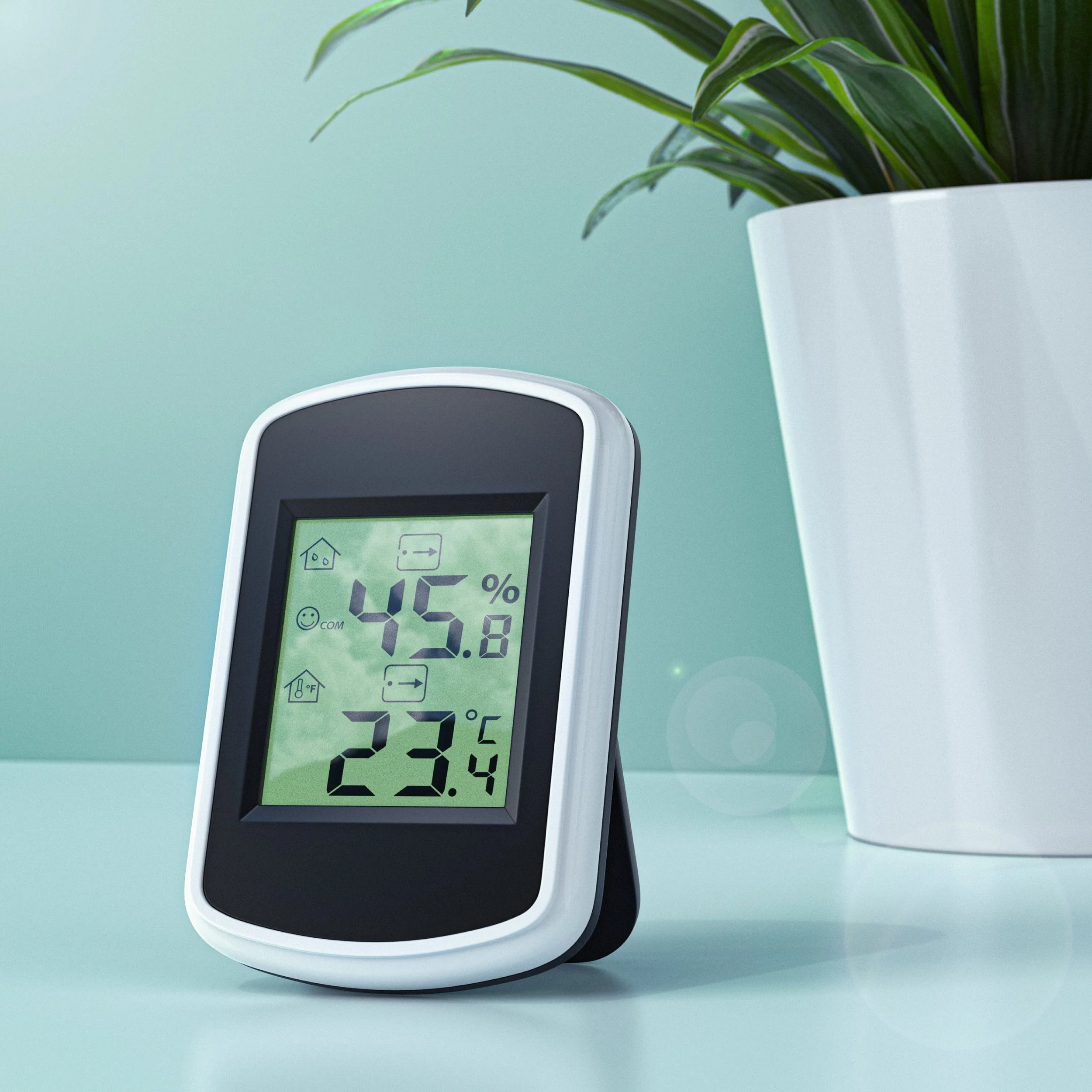 Innenwetterstation – Digitales Thermo-Hygrometer mit Komfortanzeige